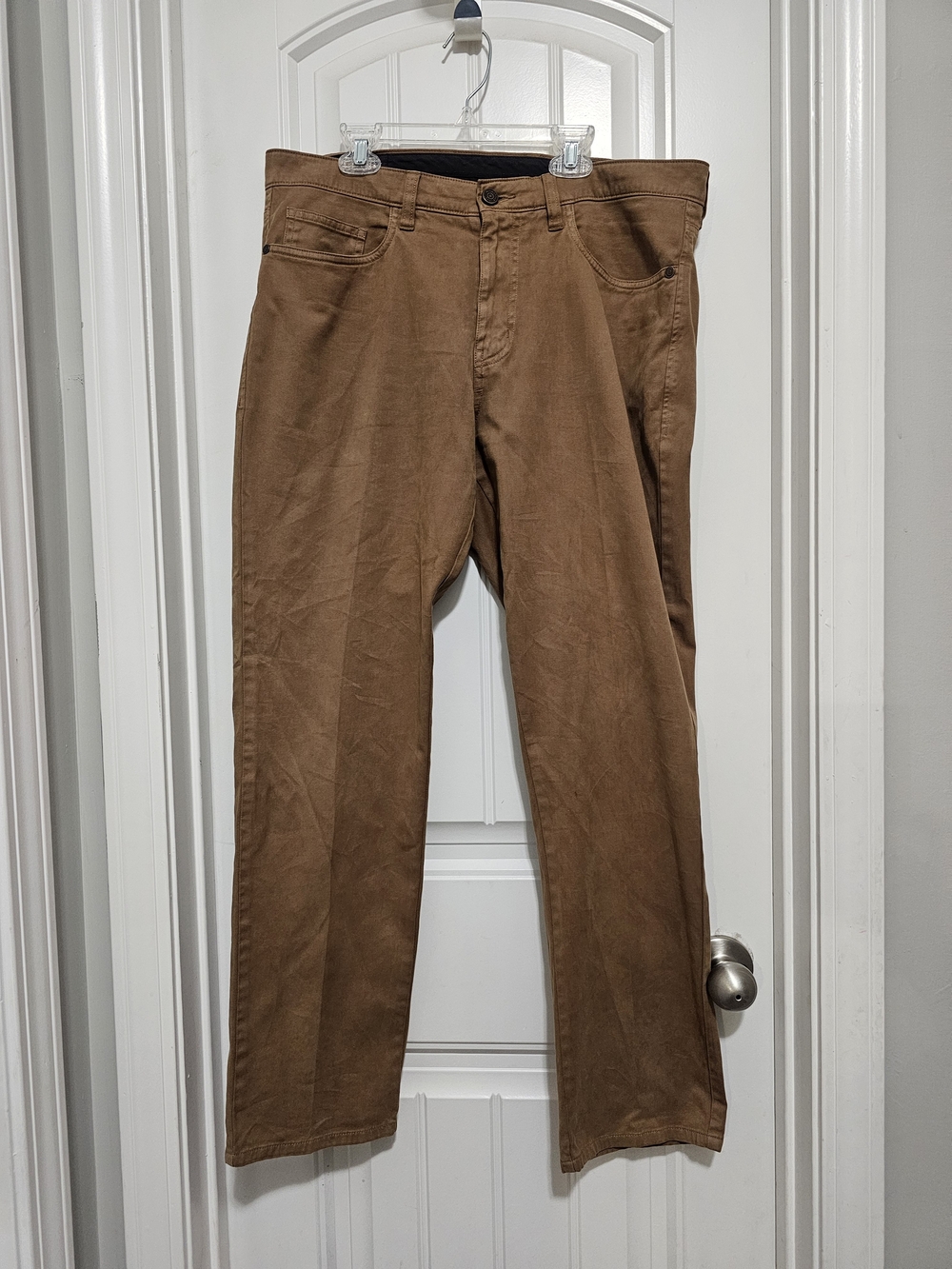 Johnston & Murphy Men's Tan Chino Pants